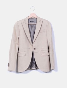 Blazer beige Massimo Dutti