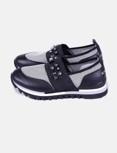 Baskets Basses Apepazza A19f - Modèle 9FSLW01 / PONY SELINE - Taille 34 à 41 - Cuir Poney Léopard - Neuf Avec Boîte