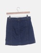 Falda denim abotonada Made in Italy