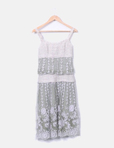 Vestido de alças Chanel