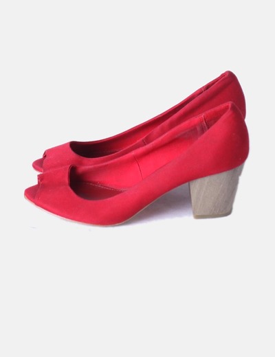 Tacon es Rojos Stradivarius Ugtrepsol Zapatos SMVUpzq