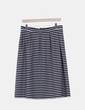 Falda midi rayas ngras Vila clothes