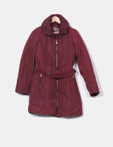 Chaqueta granate Cortefiel