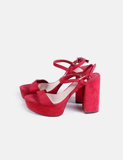 Tacón Tacón Sandalias Tacón Sandalias Con Rojas Rojas Sandalias Rojas Sandalias Con Con Rojas kOn80wPX