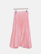 Falda rosa plisada New Collection
