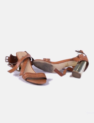 Tacón Sandalias Sandalias Dorado Sandalias Camel Dorado Tacón Camel Sandalias Camel Tacón Dorado 2WED9IYeHb