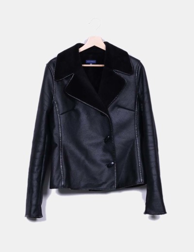 Dominguez Doble Chaqueta Micolet Adolfo 79 Piel Faz descuento F6ZWaw8q