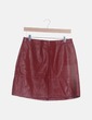 Falda polipiel roja New Look