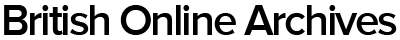 British Online Archives logo
