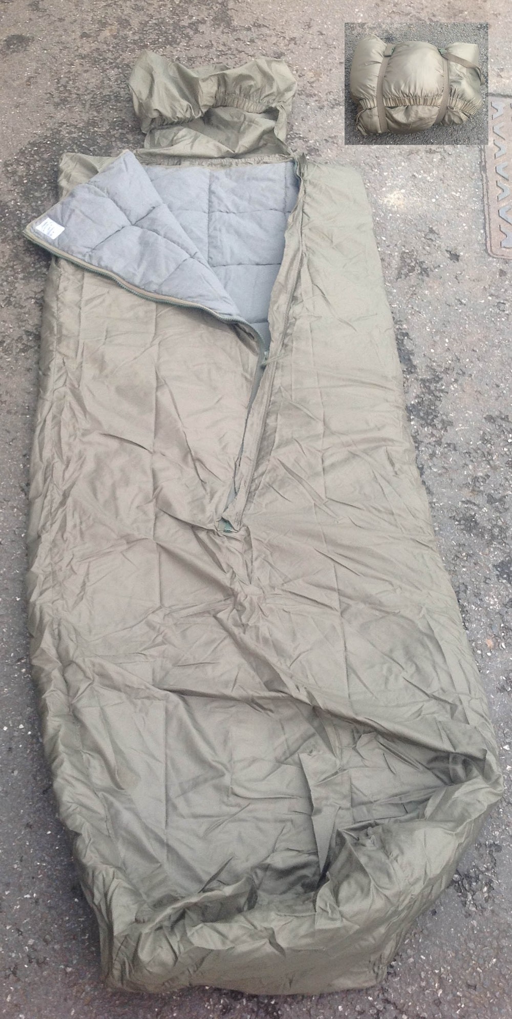 MILITARY SURPLUS French Army Sleeping Bag