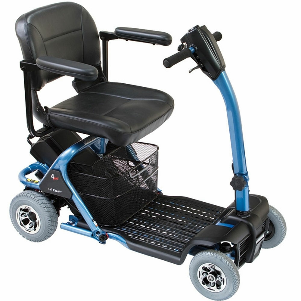 Rascal Liteway 4 Plus Mobility Scooter in Blue