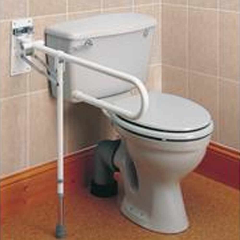Homecraft Fold Away Grab Rail With Supporting Leg 091357037