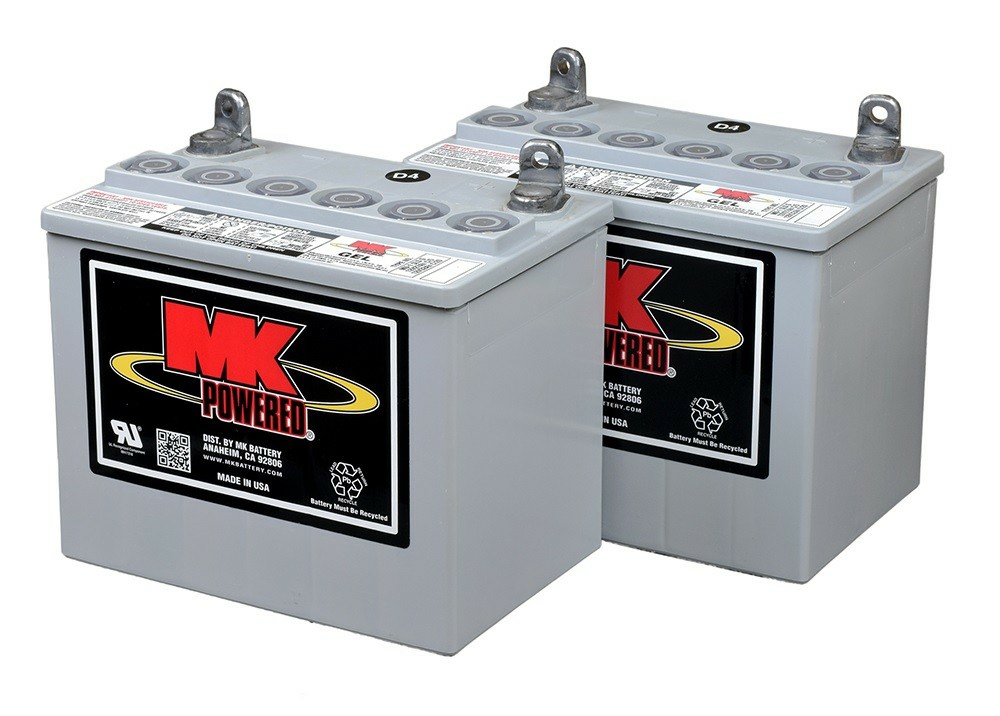 MK Battery 12V GEL Batteries Various Amps and Sizes