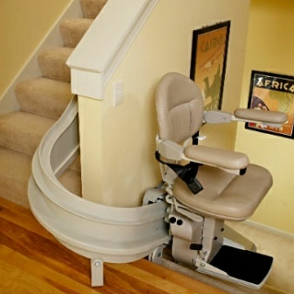Millercare Bariatric Stairlift Curved Millercare