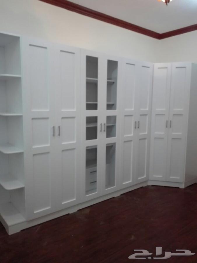 خزائن عصريه دواليب زاويه غرف ملابس