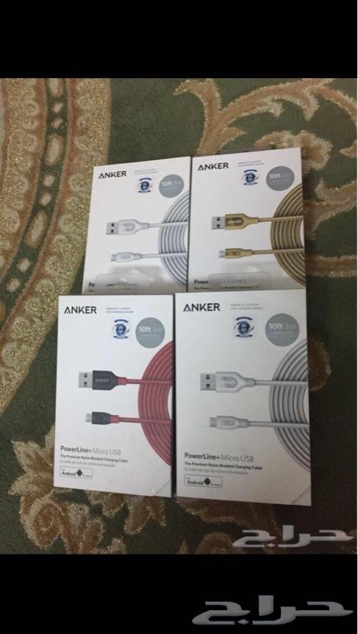 بطاريات متنقله وسماعات انكر ركن الشريف