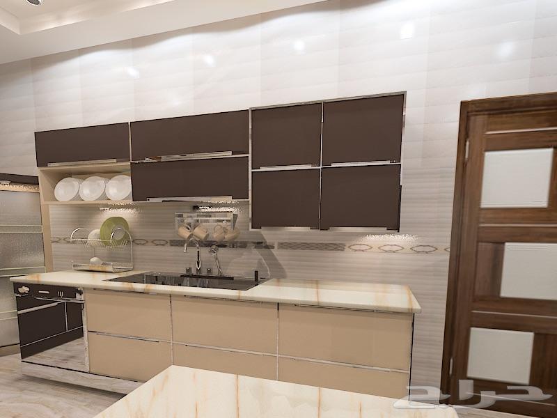 تصميم مطابخ مودرن ومطابخ مساحات صغيرة
