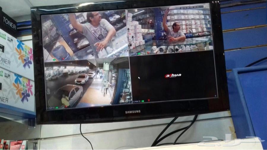 كاميرات مراقبة مع التركيب