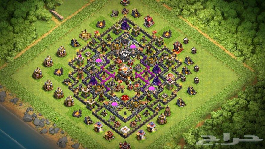 قرية كلاش اوف كلانز clash of clans