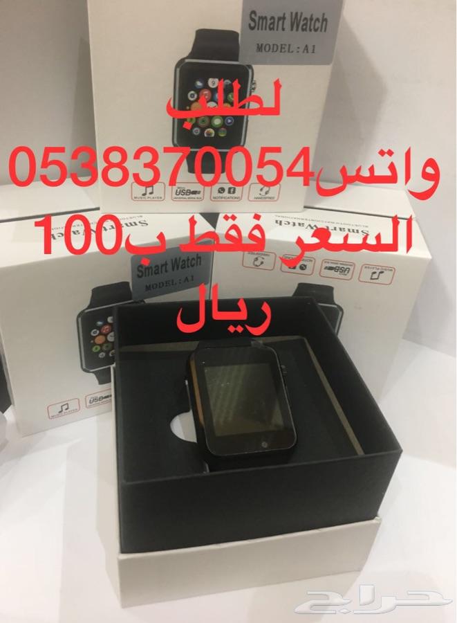 تقليد ساعه ابل مدخل ذاكره وشريحة فقط 100