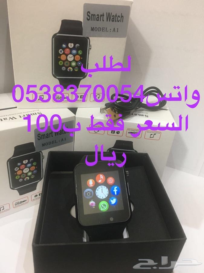 تقليد ساعه ابل مدخل ذاكره وشريحة فقط 100