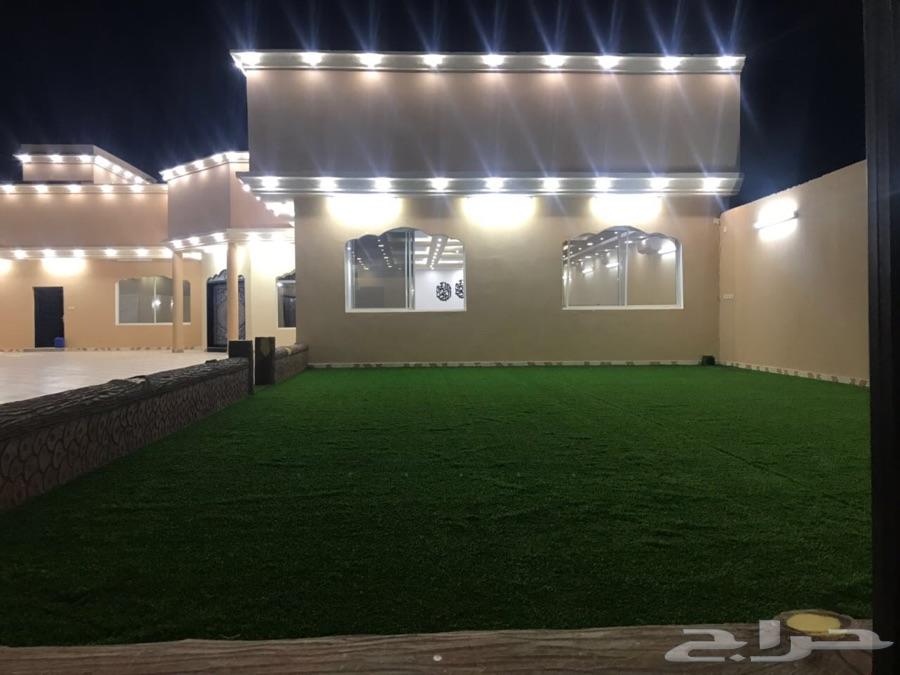استراحة للايجار اليومي بحي الروابي