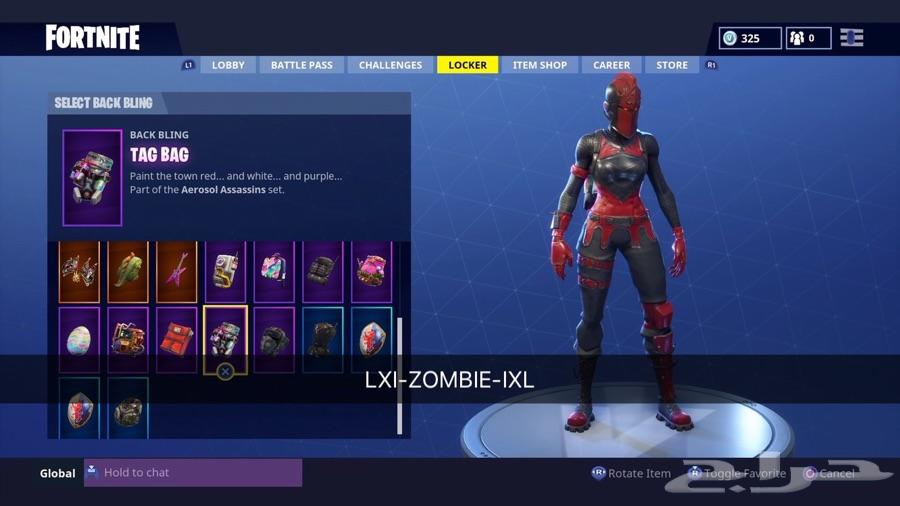 حساب فورت نايت للبيع