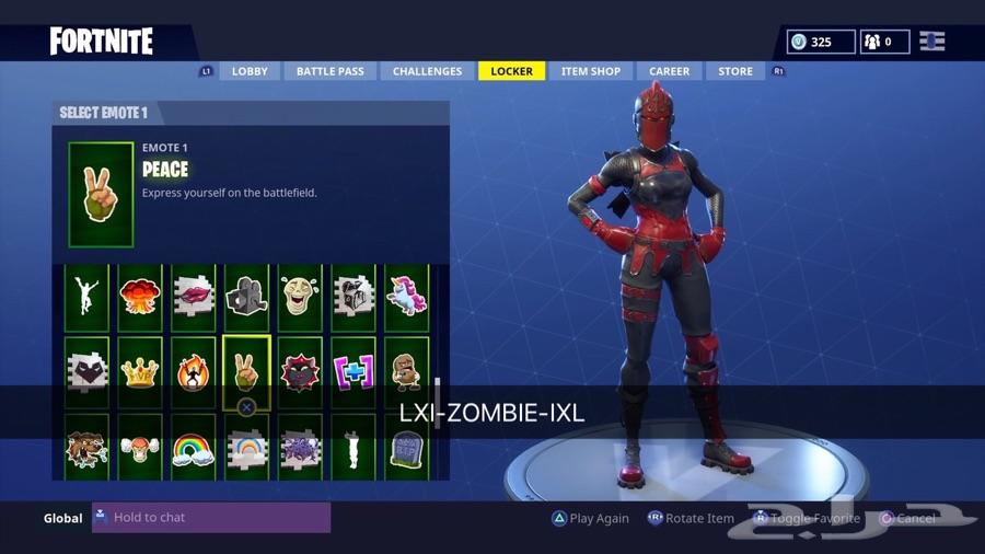 حساب فورت نايت للبيع