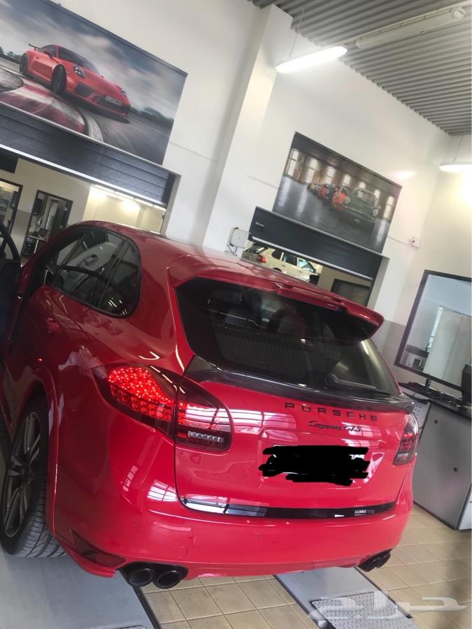 Porsche Cayenne GTS Red Color Model 2014