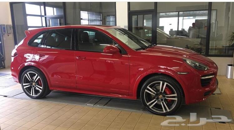 Porsche Cayenne GTS Red Color Model 2014