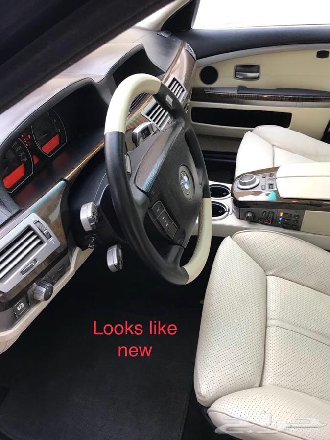 للبيع bmw740 اخر مواصفات نظيف شرط2006