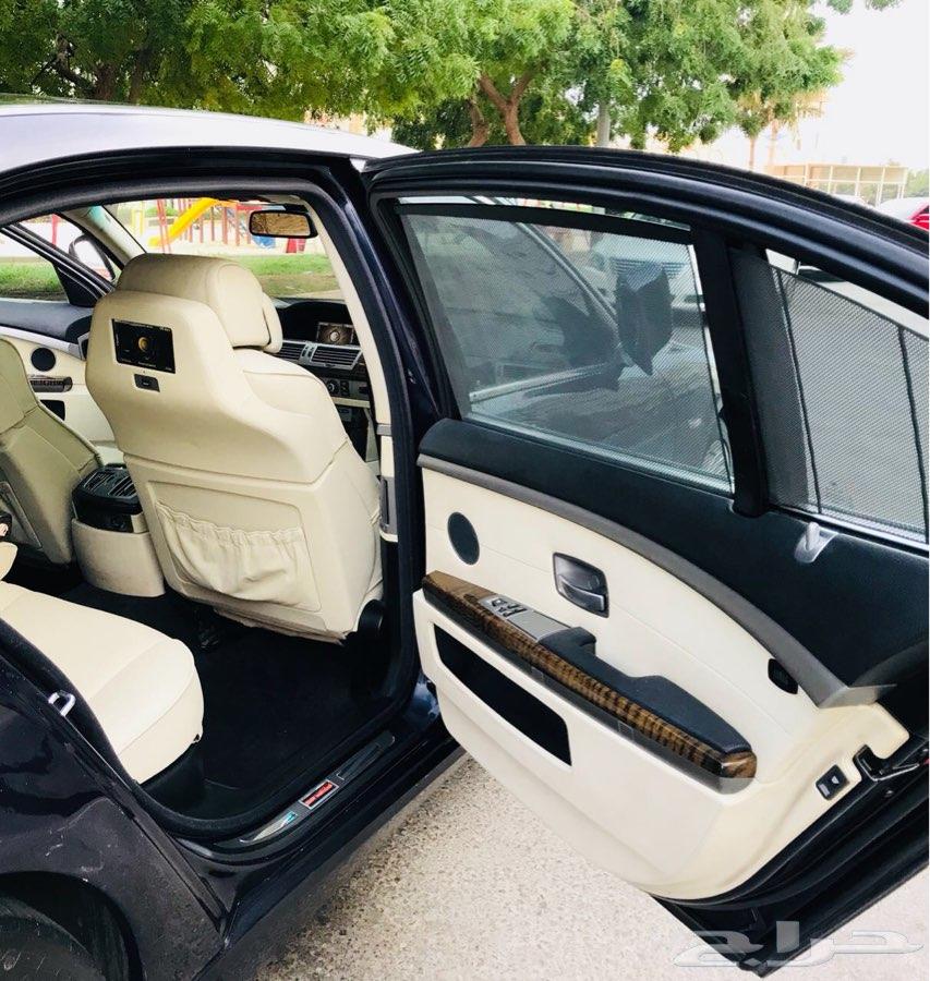 للبيع bmw740 اخر مواصفات نظيف شرط2006