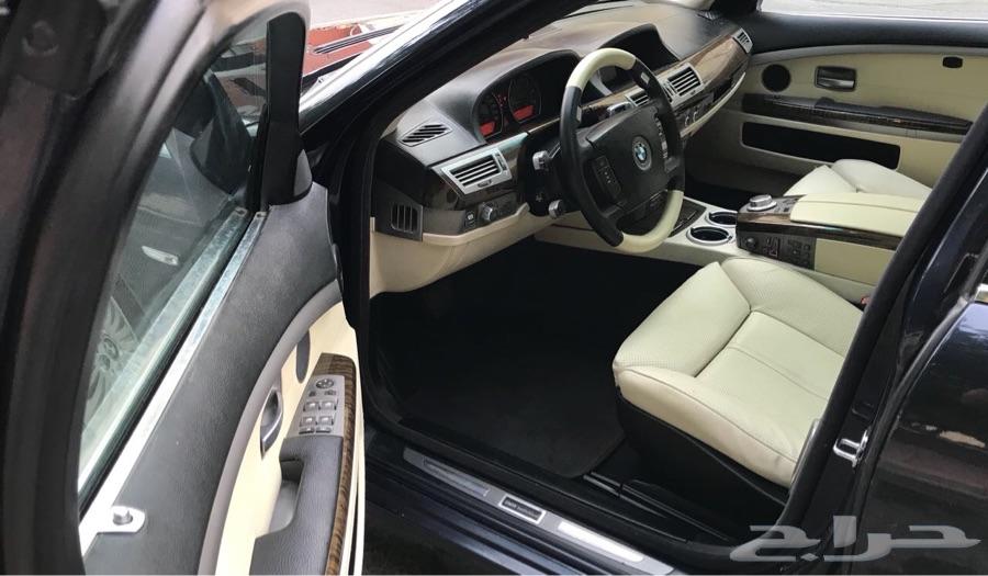للبيع bmw740 اخر مواصفات نظيف شرط2006