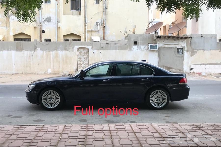 للبيع bmw740 اخر مواصفات نظيف شرط2006
