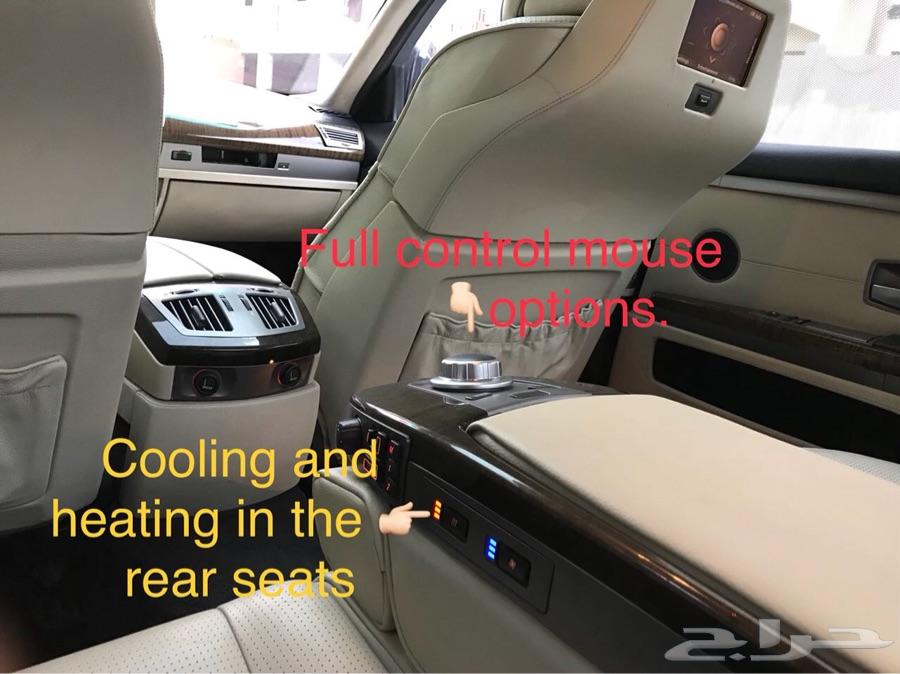 للبيع bmw740 اخر مواصفات نظيف شرط2006
