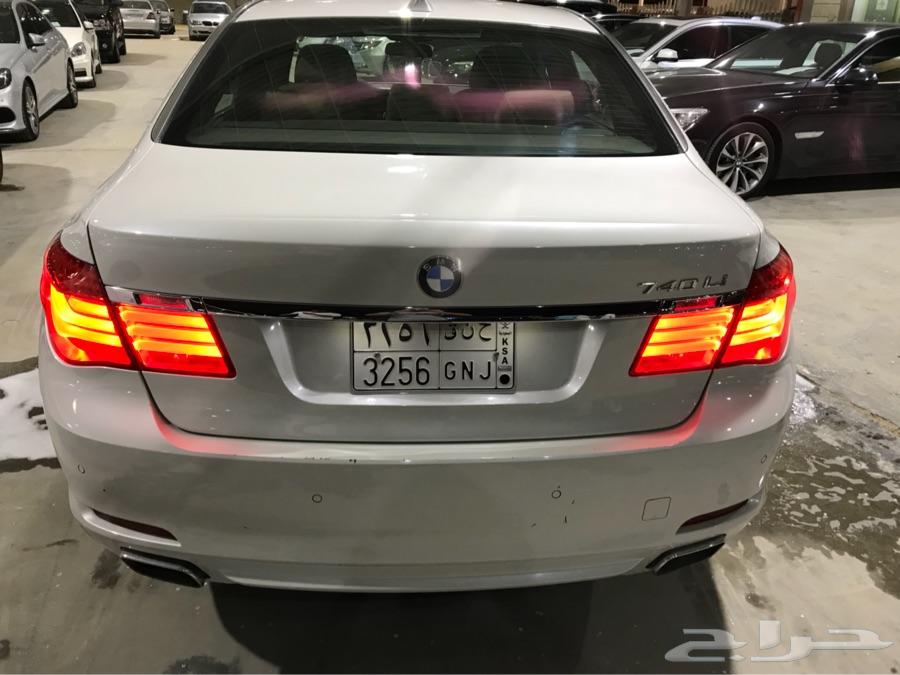 bmw740liموديل 2009 نظيفه