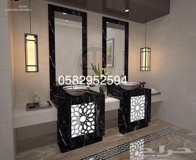 مغاسل رخام