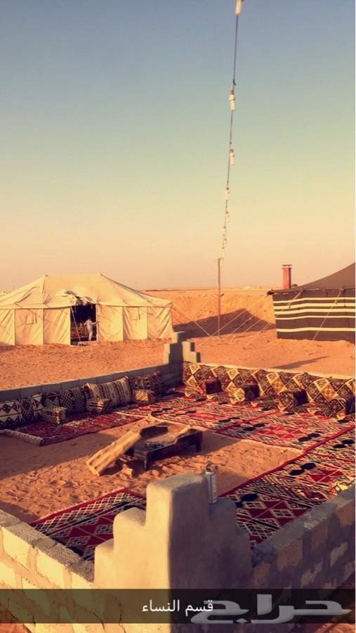 مخيم للايجار شمال الرياض