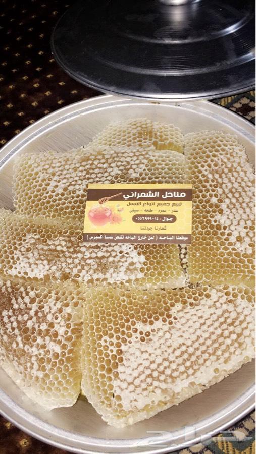 عسل سدر اصلي مضمون على المختبر قطفه1440
