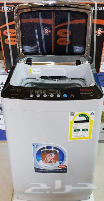 غسالة اتوماتيك نيكاي تنشيف 100 100جديدة