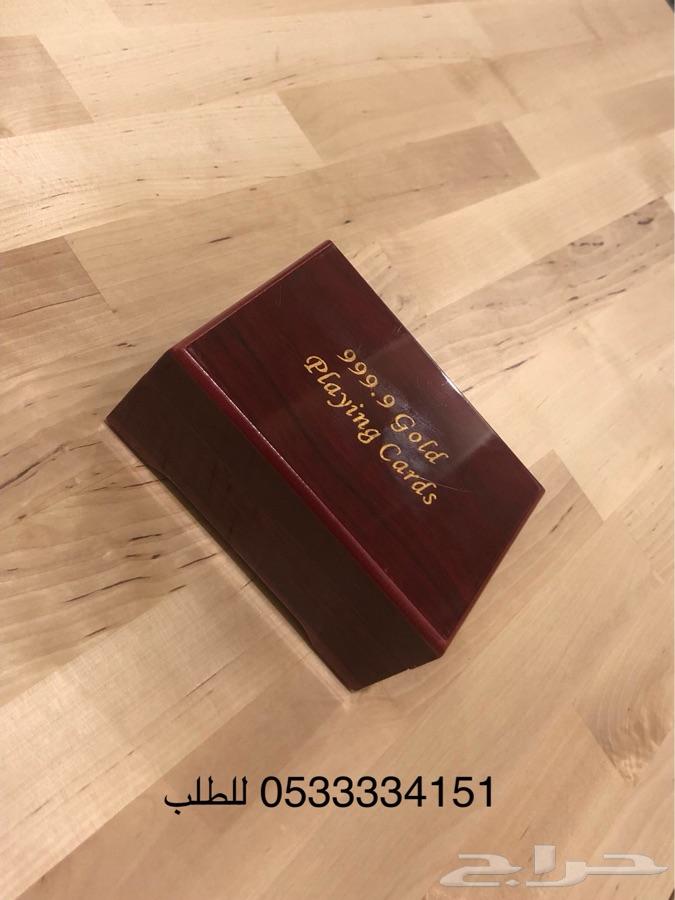 صندوق ورق بلوت مذهب فاخر