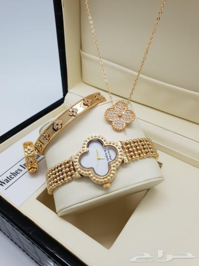اطقم ساعات نسائيه ماركات عديده