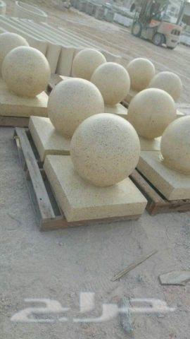 حواجز خرسانه وحدائق للبيع