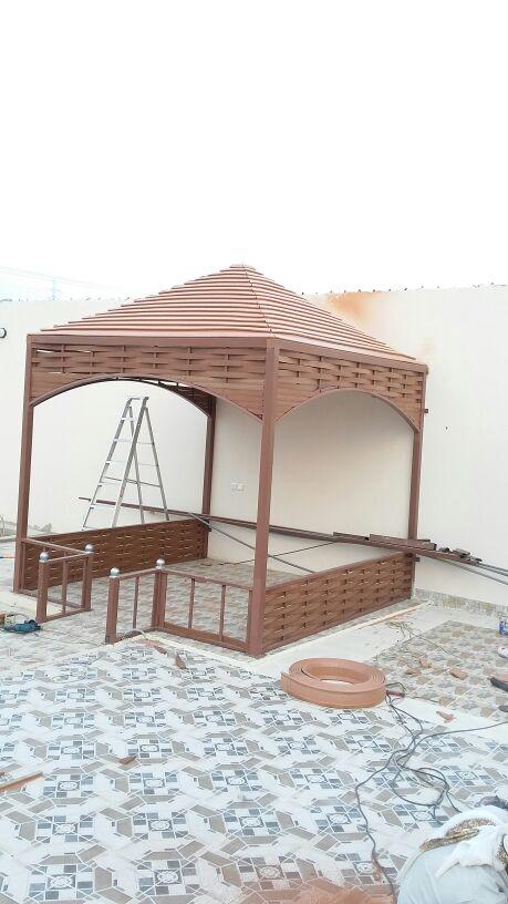تركيب سواترمظلات قرميدتغطية ممرات