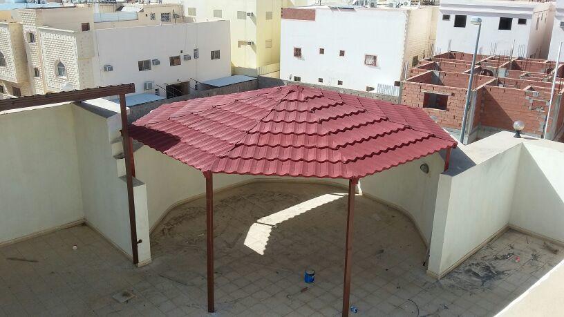 تركيب سواترمظلات قرميدتغطية ممرات