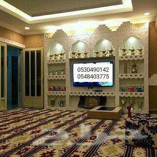 ديكورات مجالس تراثيه ملاحق غرف ديوانيات شعبيه