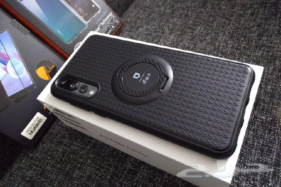 هواوي P20 PRO اسود استخدام 15 يوم باكسسواراته