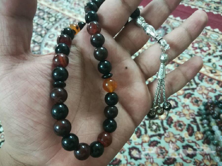 سبح عقيق برازيلي اصلية