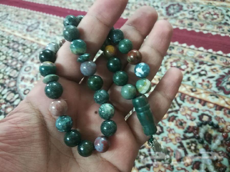 سبح عقيق برازيلي اصلية