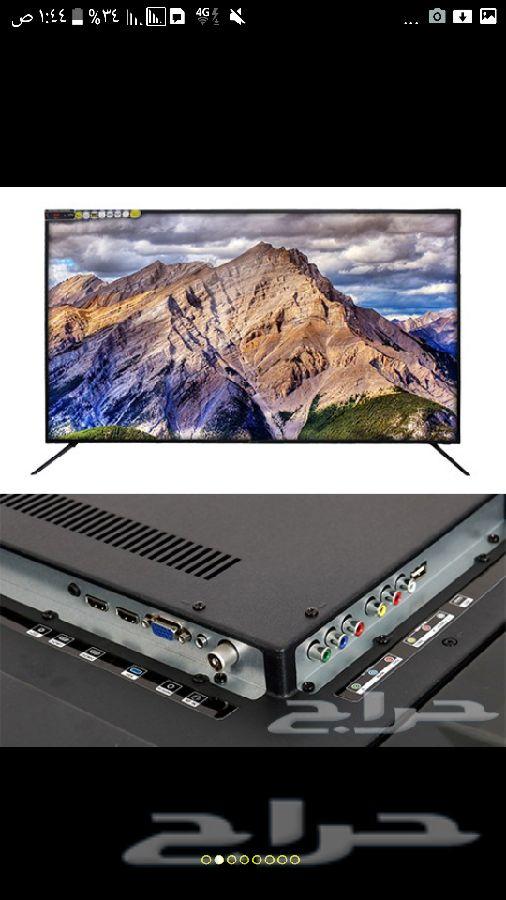 شاشة تلزووون 65 بوصة اسمارت و4k السعر 2200 ت